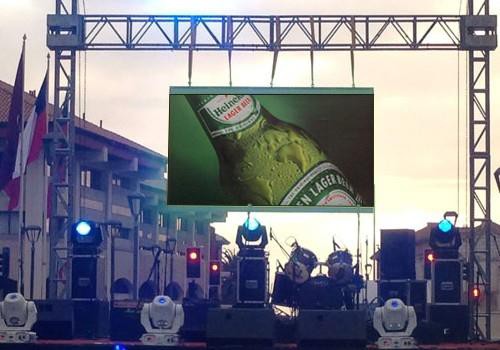 4mm Outdoor RGB Led Display Screen For Rental